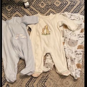 3 baby sleepers 0-9 months